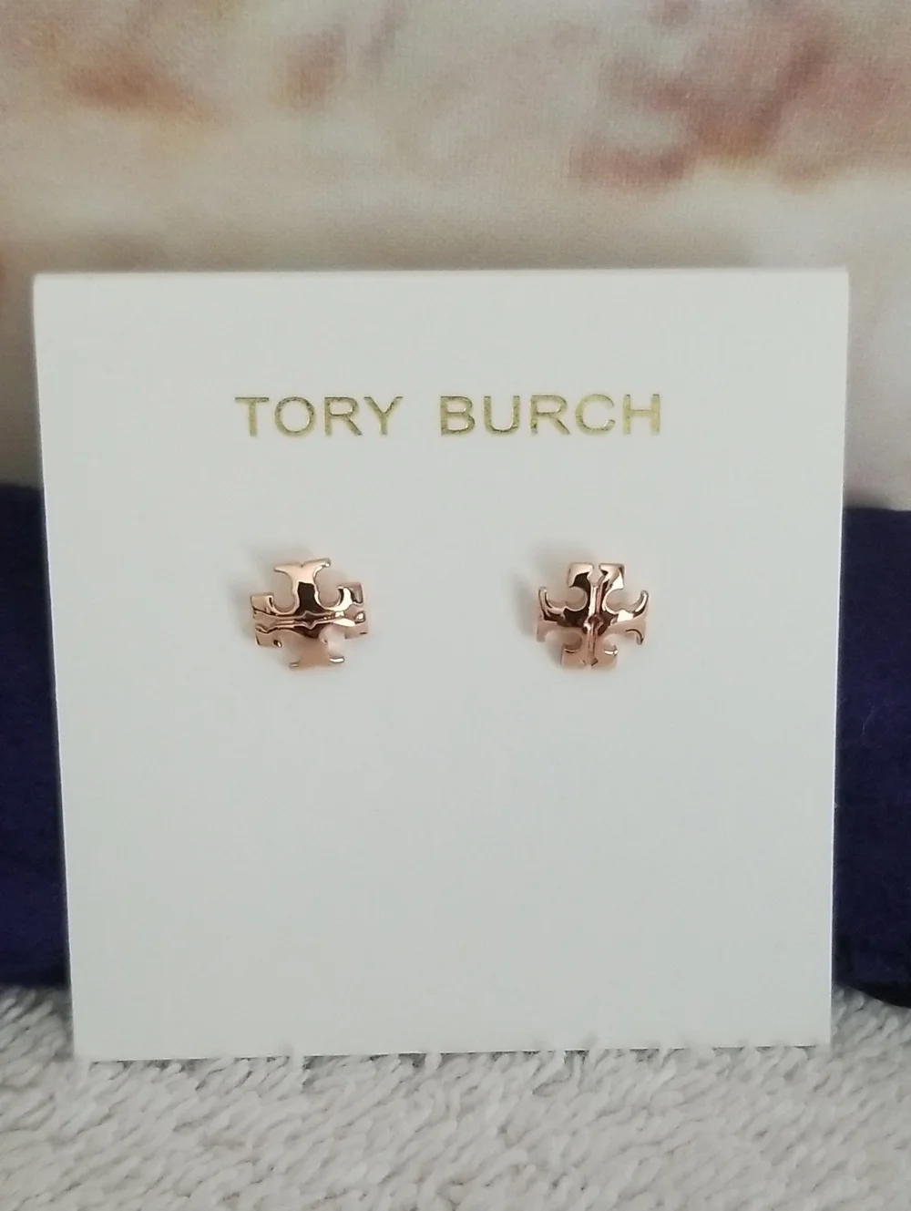 New Tory Burch Kira Stud Earrings